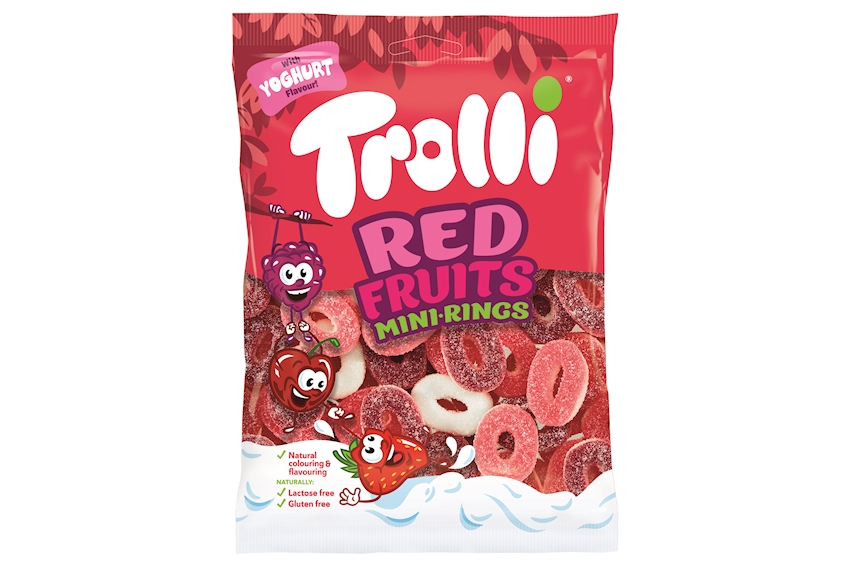 TROLLI RED FRUITS MINIRINGS 15x200g